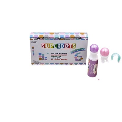 superdots brand brightly colors  dot markers set for Toddlers & Preschoolers