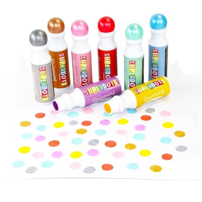 super dots shimmer inks dot Markers 8  Pack as drawing toys